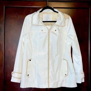 Susan Graver raincoat / medium